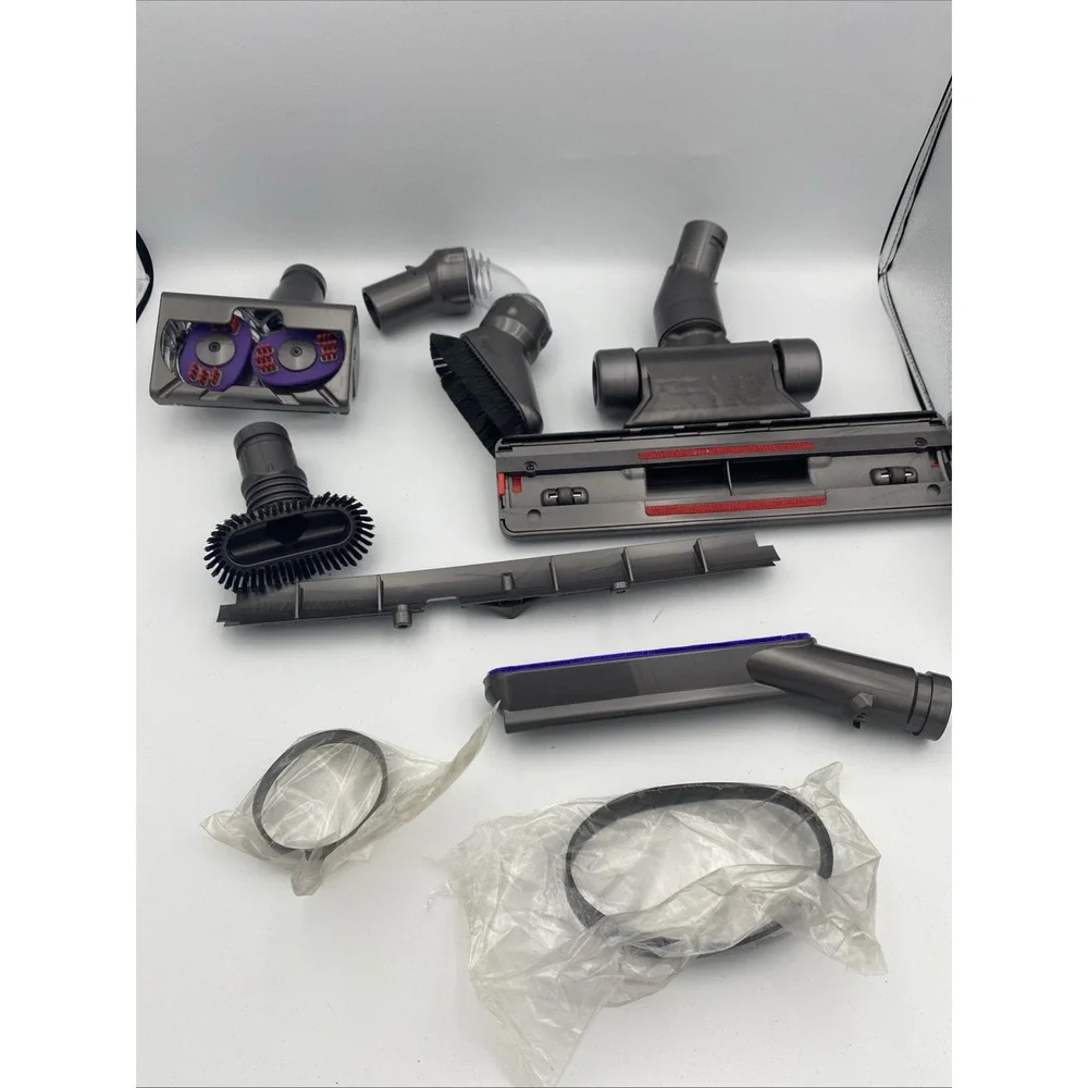 Dyson Vacuum Cleaning Head Lot Of 5 And‎ 2 Replacement Belts Attachments Parts